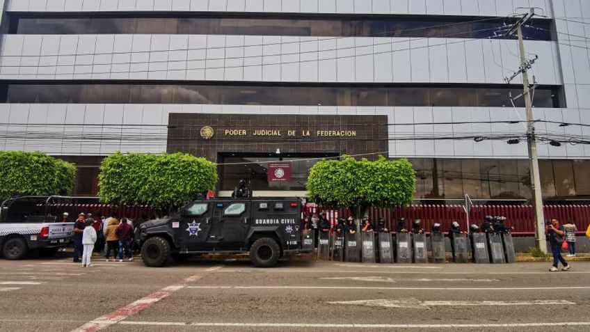 Detenidos en Uruapan son trasladados a un juzgado federal