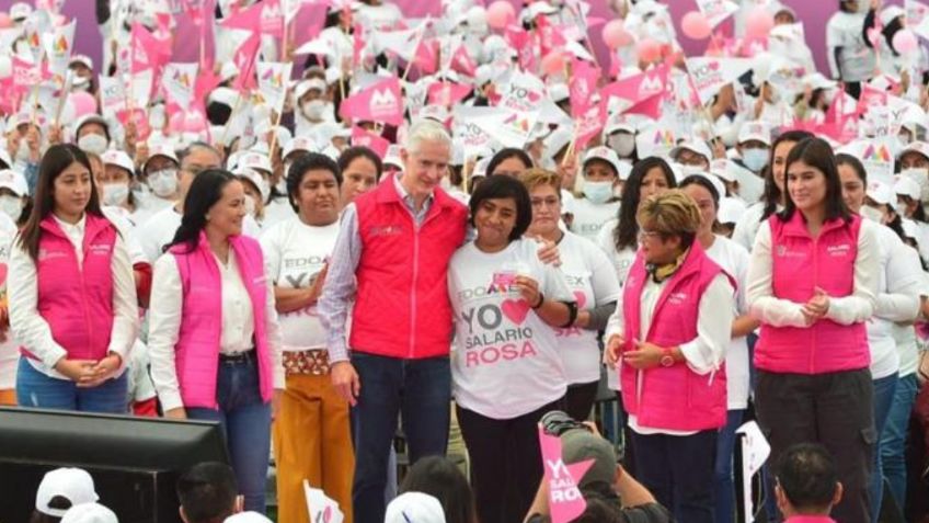 Alfredo Del Mazo: Programa Salario Rosa es reconocimiento al trabajo de las mujeres del Edomex 