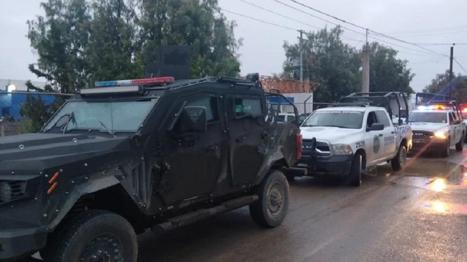 Las patrullas fueron baleadas e incendiadas en el ataque