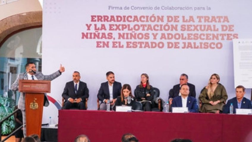 Jalisco firma convenio para erradicar la trata y explotación sexual infantil 