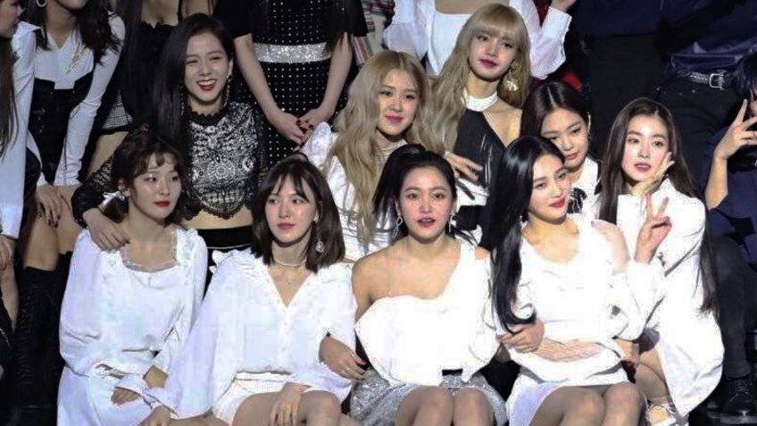 BLACKPINK: Así surgió su amistad con las chicas de Red Velvet | FOTOS