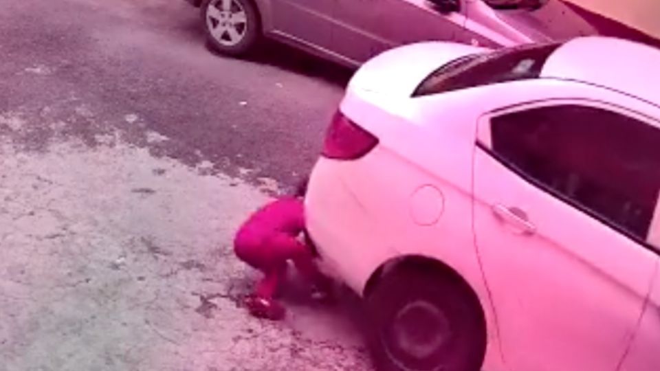 El terrible accidente quedó grabado en video.