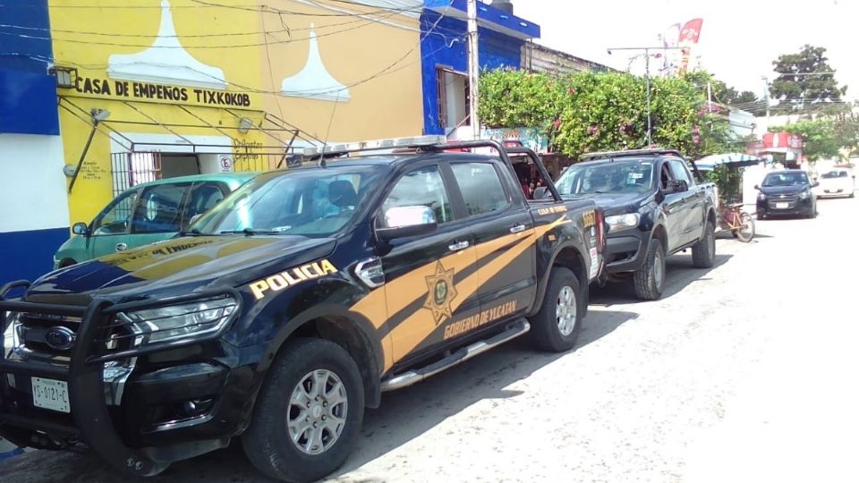 El joven “se barrió” en la carretera y sólo presentó raspones en su cuerpo