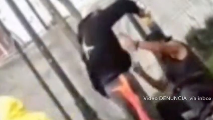 VIDEO INÉDITO: Muestra como "El Pequeño" quemó y clavó un palo en la cara de un hombre en Xochimilco