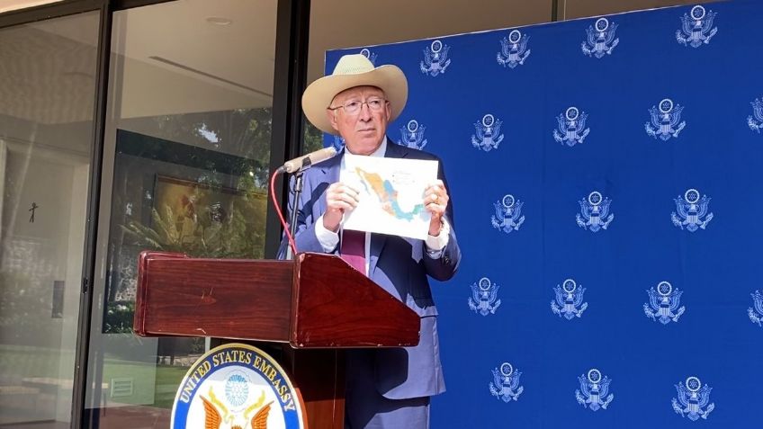 Ken Salazar: el combate al fentanilo tiene que ser un esfuerzo global