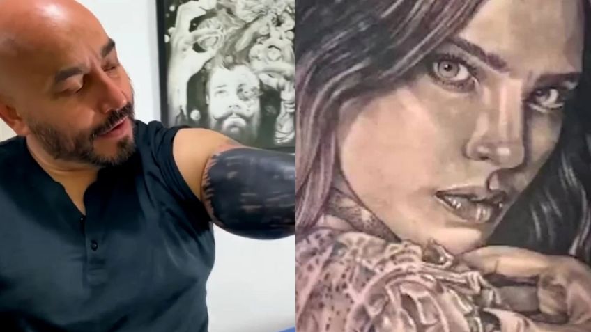 Lupillo Rivera modificaría el tatuaje con el que tapó el rostro de Belinda, este es el diseño que elegirá