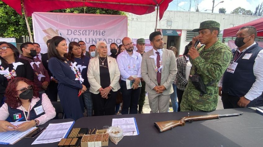 Nezahualcóyotl inicia Feria de Paz y Desarme Voluntario