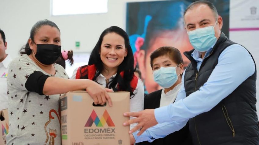 Alejandra Del Moral asegura que sin importar nada los programas sociales de Edomex llegarán a quienes lo necesiten