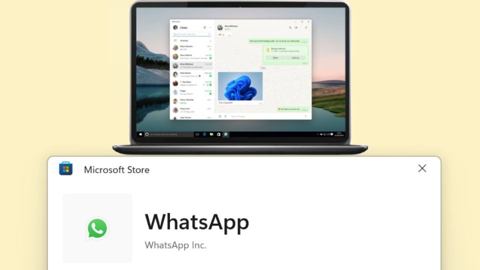 WhatsApp libera oficialmente su app para Windows.