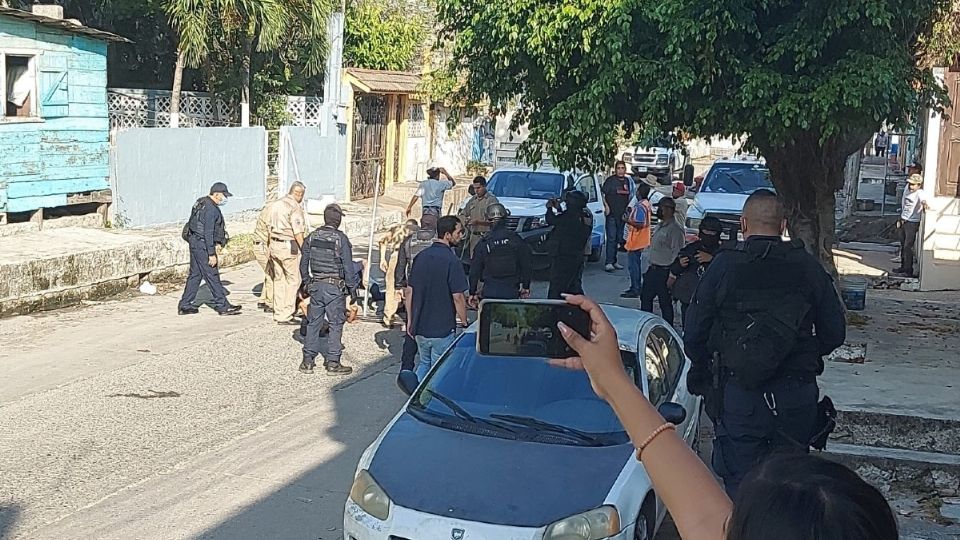 El lugar donde fue atacado, está prohibido el acceso a personas.