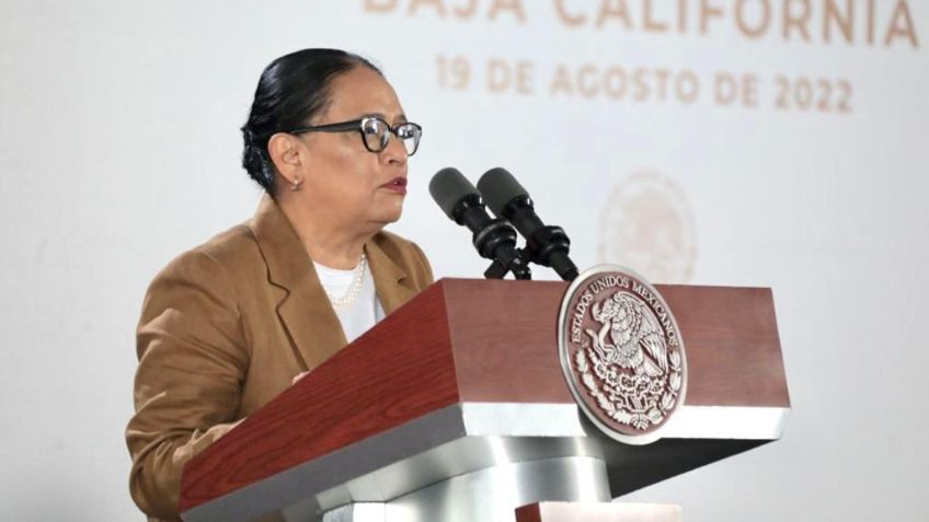 Rosa Icela Rodríguez comparece ante el Senado: "Se han detenido a 65 mil 149 integrantes de bandas delictivas"