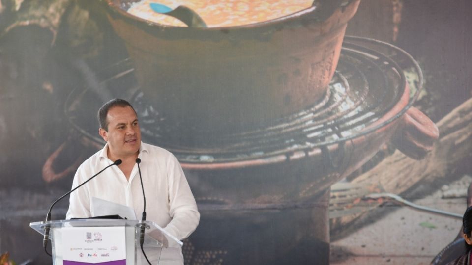 Inaugura Cuauhtémoc Blanco cuarto festival de cocineras tradicionales en Morelos