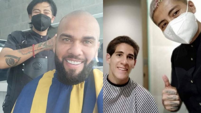 Conoce a "El Barbero Mexicano" creador de los looks de los futbolistas de Pumas y Dani Alves