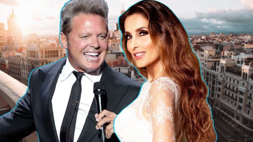 VIDEO | Captan a Luis Miguel y Paloma Cuevas juntos en Madrid: ¡No culpes a la noche!