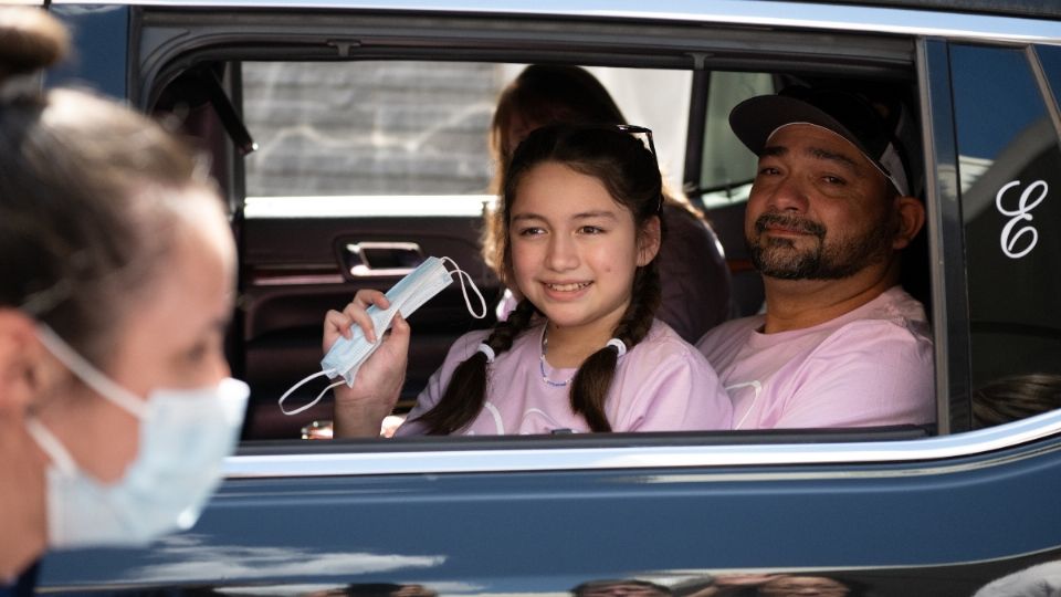 La niña de 10 años estuvo internada más de dos meses en un hospital de San Antonio, Texas.