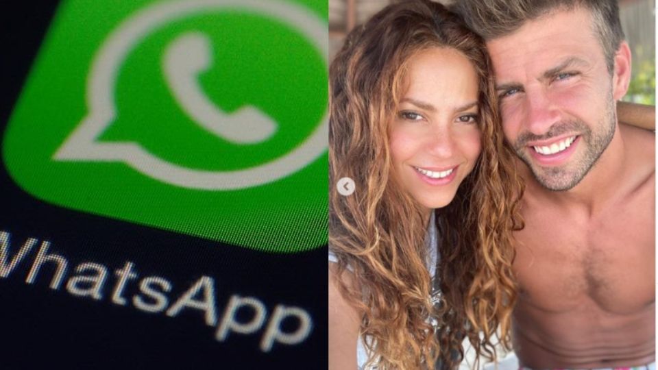 Piqué habría mandado un mensaje conciliador a Shakira por medio de Whatsapp