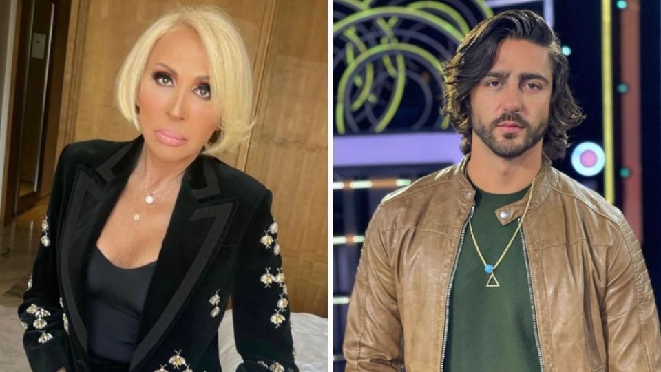 Laura Bozzo le roba un beso a Luis 'Potro' Caballero