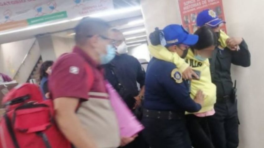 CDMX: Mujer entra en labor de parto en Metro Oceanía de la Línea 5