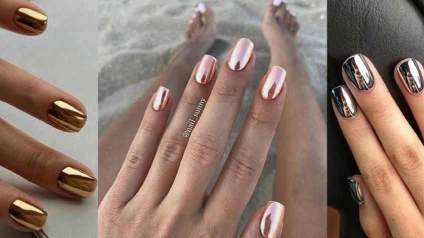 Uñas espejo, la tendencia futurista de manicura ideal para este otoño