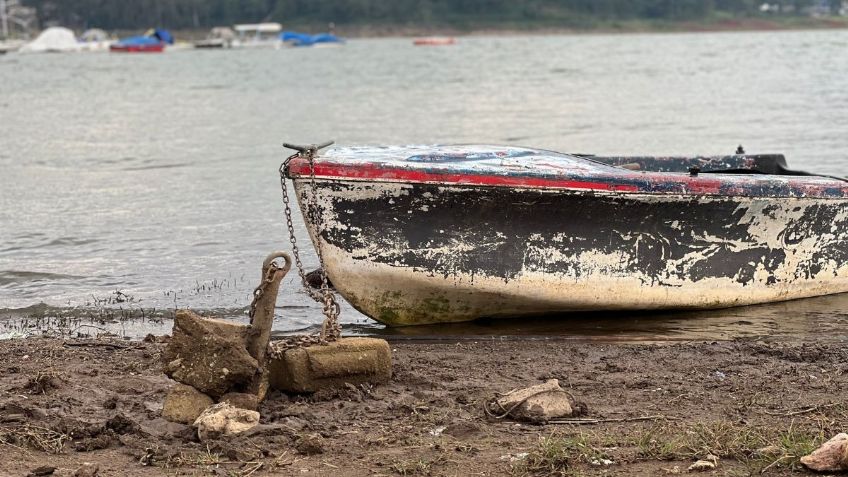 Sequía y escasez de lluvia acecha a presas de Villa Victoria y Valle de Bravo