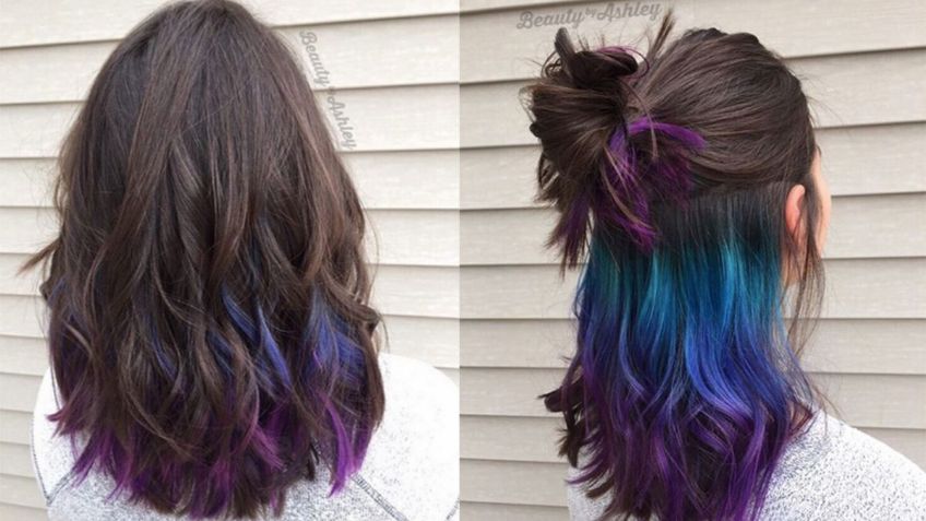 Underlight de colores: El estilo de cabello que todas deberían usar este verano | FOTOS