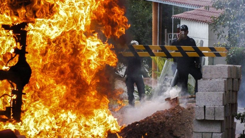 Fiscalía de Guanajuato detiene a 14 sujetos por quema de tiendas y vehículos