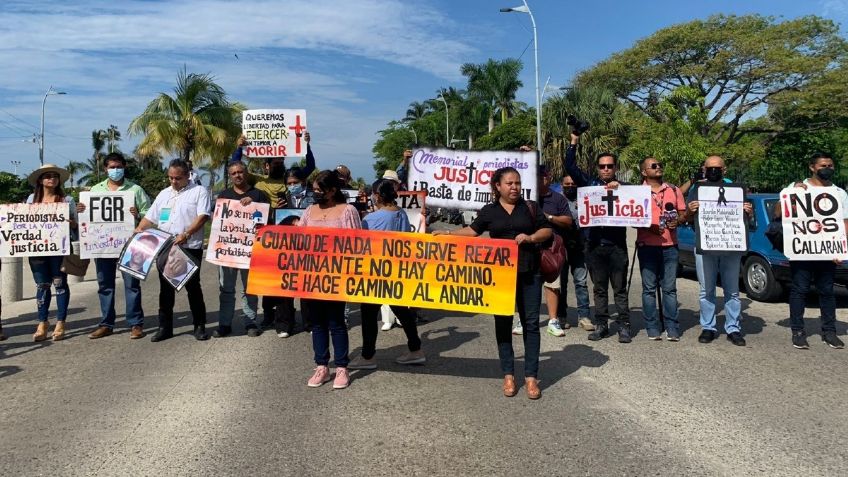 Caso Fredid Román: Protestan en Acapulco para exigir justicia por asesinato de periodista