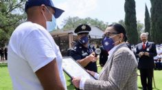 Rosa Icela Rodríguez encabeza acto de graduación de 111 elementos del SPF