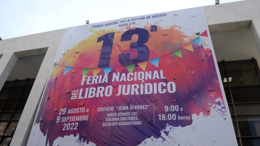 Tras pandemia, PJCDMX retoma Feria Nacional del Libro Jurídico