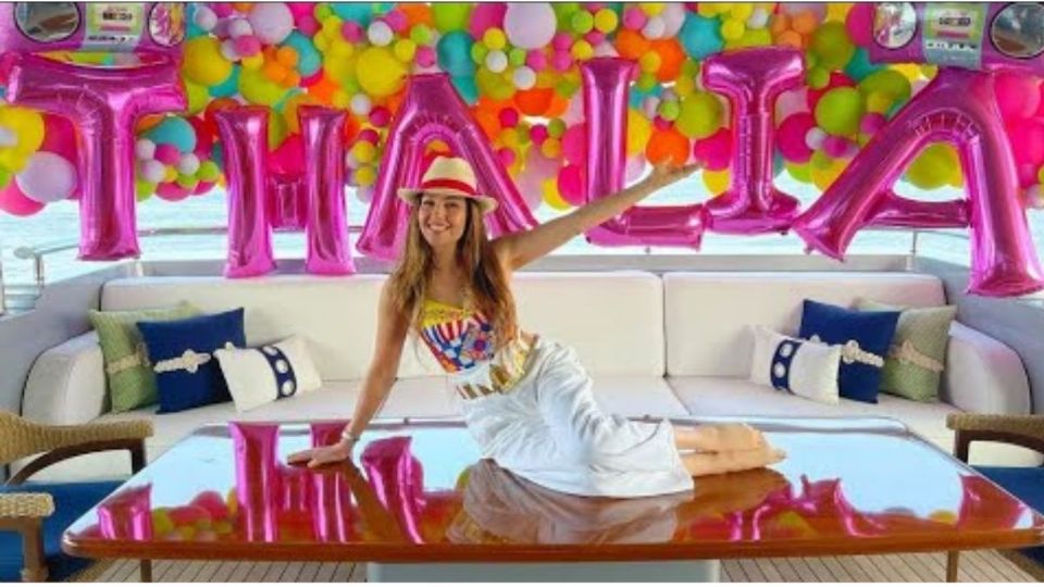 Thalía dijo estar muy emocionada con su próximo cumpleaños