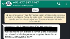 WhatsApp: ¿Cómo identificar mensajes fraudulentos a nombre del SAT?