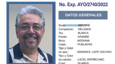 Buscan a Roberto González Prado; se le vio por última vez el 14 de agosto en Xochimilco