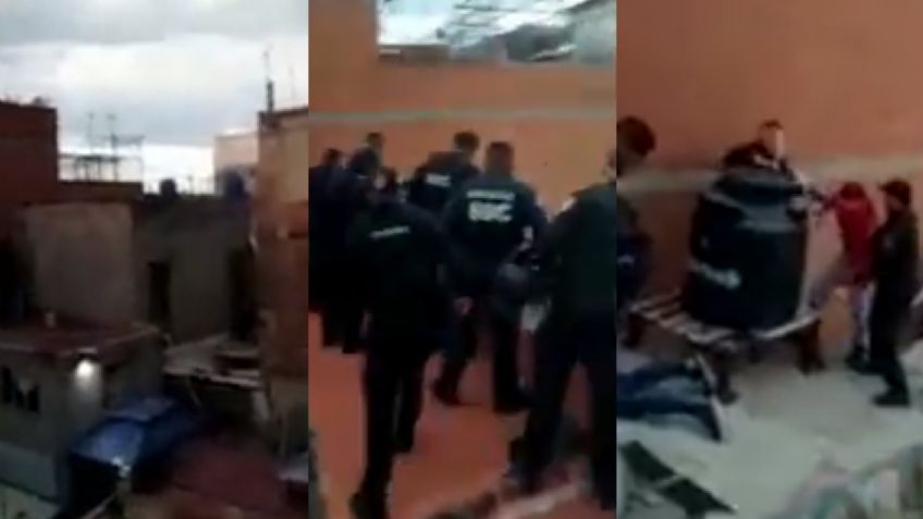 Video captó la espectacular persecución policiaca de 3 sospechosos por azoteas de la CDMX