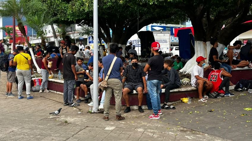 Migrantes salen este viernes de Chiapas a Oaxaca