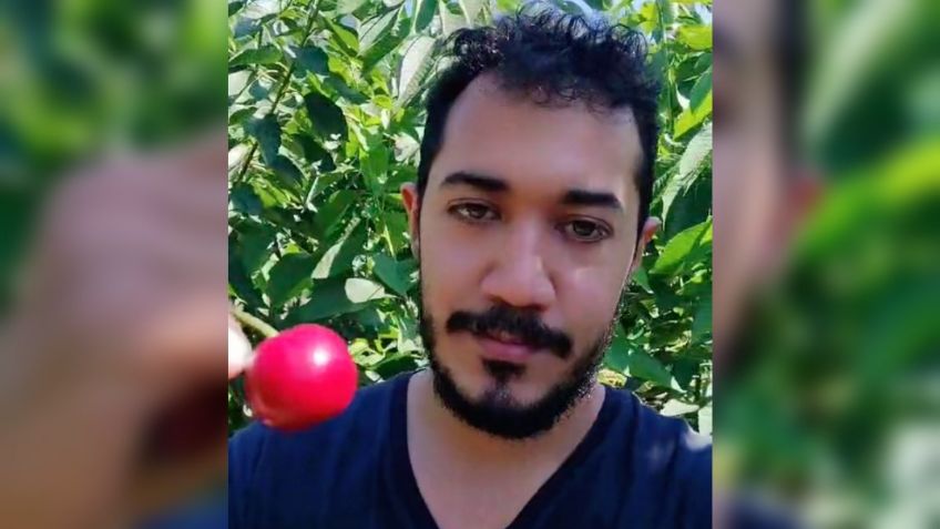 Joven asegura que gana 3 mil pesos al día en Canadá por recolectar cerezas; se viraliza en TikTok | VIDEO