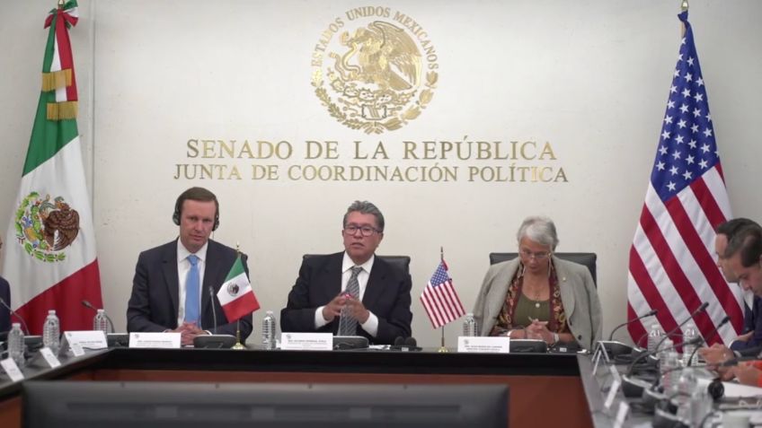 Senadores de México y EU discuten sobre alerta de viajes, tráfico de armas y T-MEC