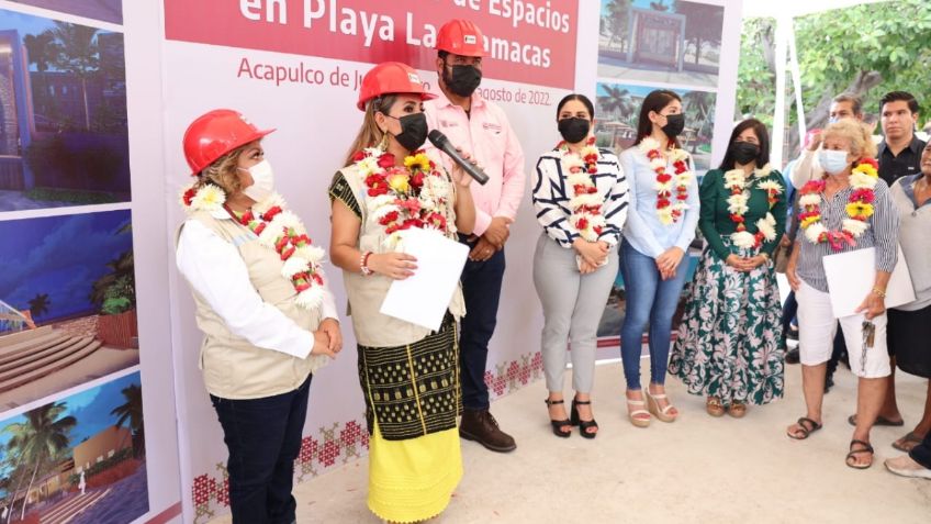 Evelyn Salgado anuncia obras de rehabilitación en playa de Las Hamacas y Plaza Quebec