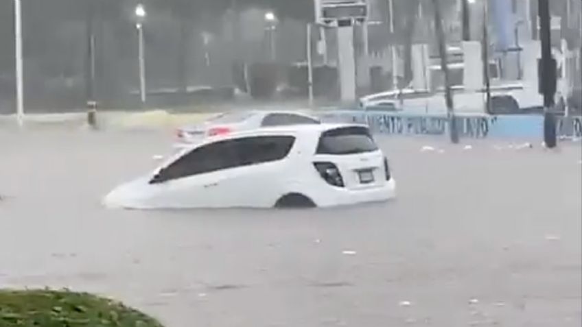 Sinaloa: Las impactantes imágenes de la tormenta que arrastró autos en Culiacán | VIDEO