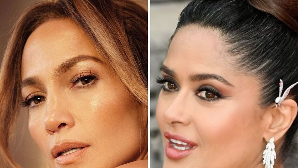 Fuente Instagram @jlo/@salmahayek