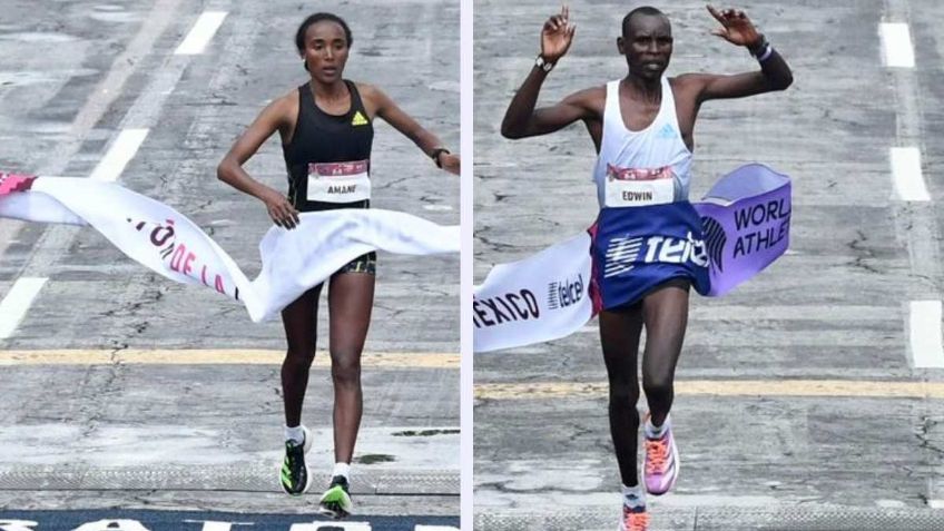 Maratón de la CDMX en imágenes; las mejores 60+ fotos de la ruta desde el Estadio Olímpico al Zócalo