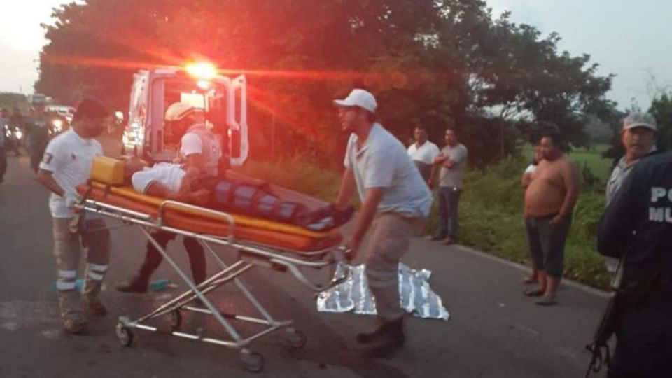 El acompañante del joven en la moto sobrevivió