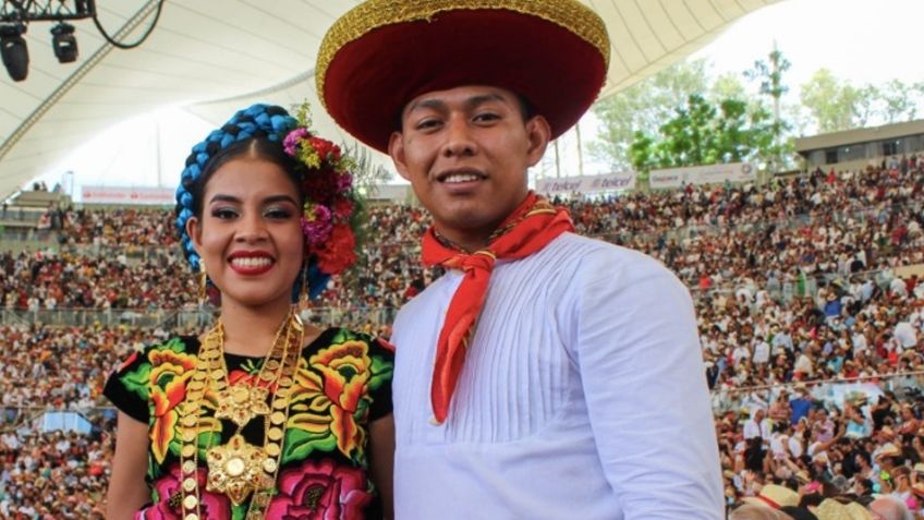 Joven de 20 años con discapacidad auditiva cumple su sueño y danza en silencio en la Guelaguetza