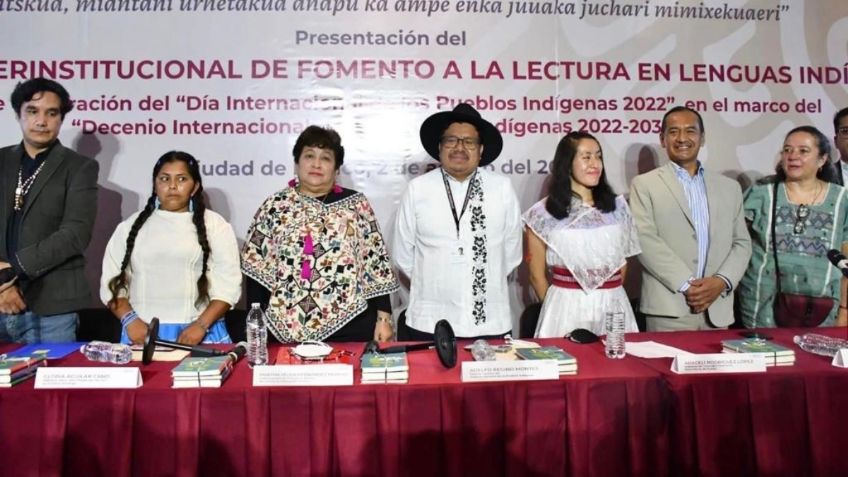 Gobierno de México presenta programa interinstitucional de fomento a la lectura en lenguas indígenas