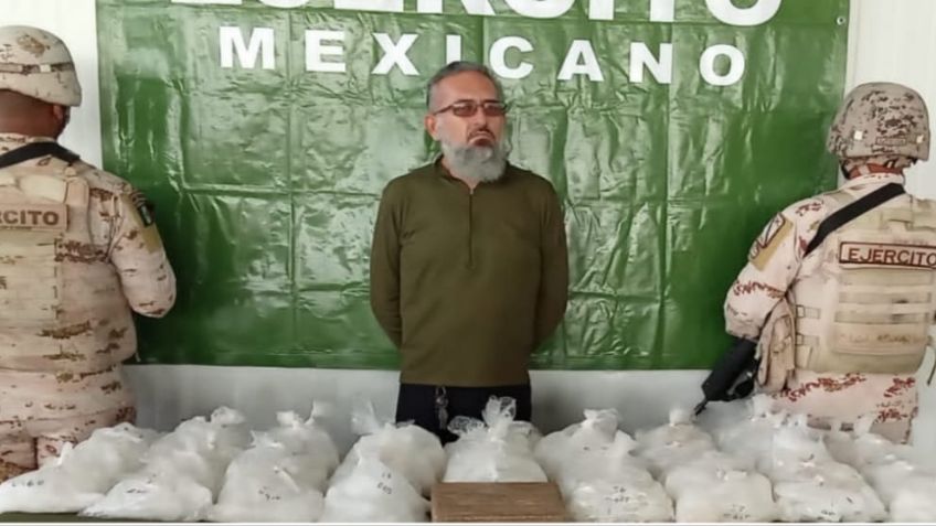 Golpe al narco en Sonora: 32 kilos de cristal fueron decomisados por la Sedena