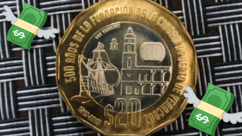 Dan 80 mil pesos a quien tenga esta moneda de 20 pesos conmemorativa |FOTO