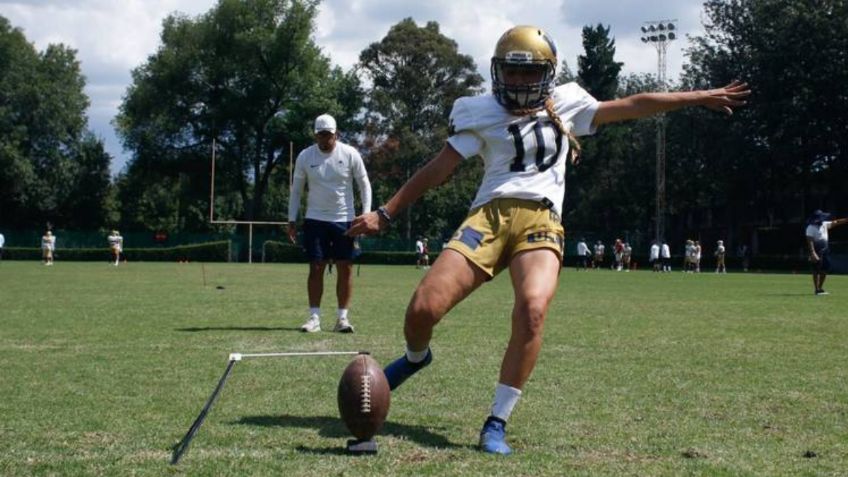 Andrea Martínez, jugadora de Pumas CU, hará historia; será la primera en debutar en la ONEFA