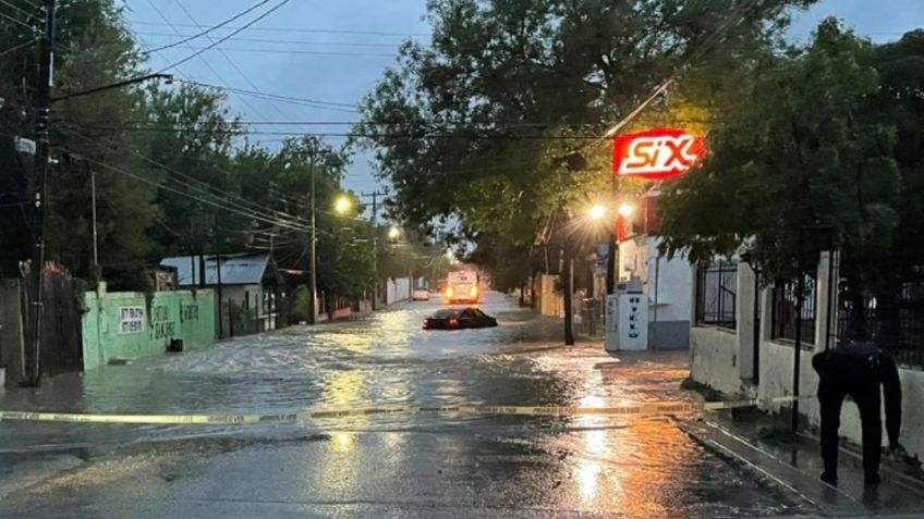 Lluvias torrenciales en Coahuila dejan un muerto y un desaparecido