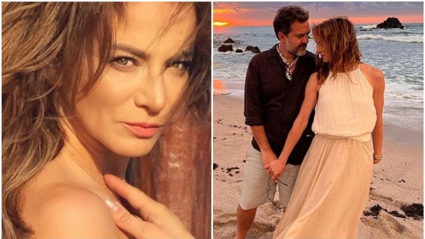 Desde la playa, Silvia Navarro confirma noviazgo con famoso actor de telenovela