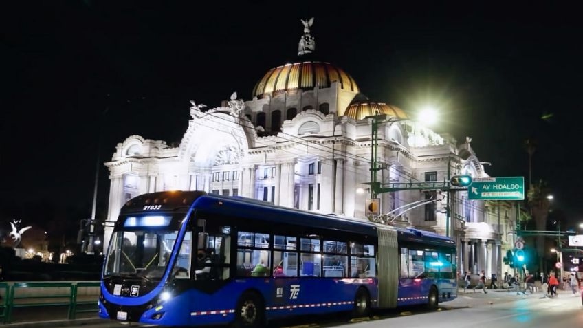 Nochebús: Rutas, costos y horarios del transporte nocturno de la CDMX