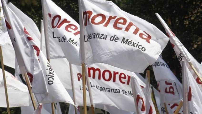 Claudia Sheinbaum, Marcelo Ebrard, Adán Augusto López y Ricardo Monreal reciben porras en Hidalgo